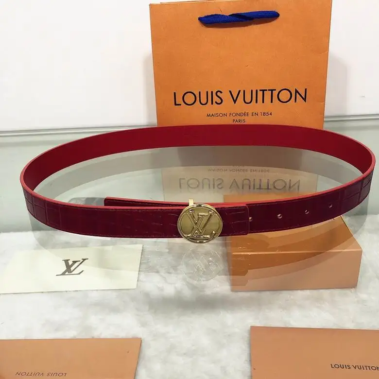 LV Belt 30mmX95-110cm 7D48